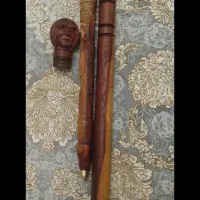 عصا صنایع دستی کنده کاری شده