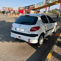 پژو 206 تیپ 2 سفید مدل 90 کم کارکرد