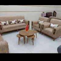مبل ۷نفره کد ۴۵۴۶۴۷|مبلمان خانگی و میز عسلی|صحنه, |دیوار