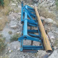 شخم کرت با تراکتور برای کشت ایرانی
