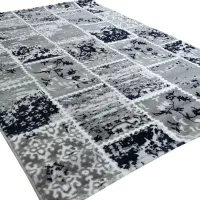 قالیچه مدرن ۴ متری کاملا نو(زیر پا نرفته)