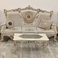 مبل سلطنتی 9نفره به همراه سه تا میز عسلی|مبلمان خانگی و میز عسلی|تربت‌حیدریه, آغوی|دیوار