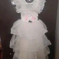 لباس مجلسی بچگانه( لباس عروس)