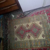 قالیچه دست بافت قدیمی ابعاد 95در 75 سالم وزیبا|فرش|رشت, جماران|دیوار