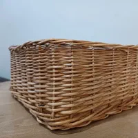 سبد حصیری مربع