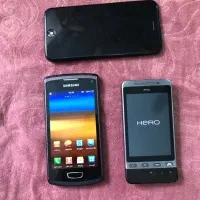 سه عدد گوشی اصلی سامسونگ و htc و ایفون ۷