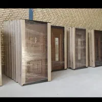 درب در دفتر کارخانه380ADLانبار روکوب بلوط