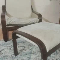 صندلی راحتی راک با زیرپایی