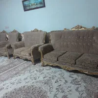 مبل 7نفره همراه با عسلی|مبلمان خانگی و میز عسلی|نهاوند, |دیوار