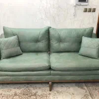 مبل راحتی همراه با۲کاناپه ی تختخوابشو|مبلمان خانگی و میز عسلی|قم, بلوار امین و ساحلی|دیوار