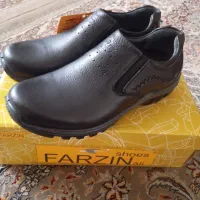 کفش تمام چرم طبی سایز 42 رنگ قهوای