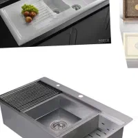 انتخاب شیک برای اشپزخانه شما/سینک سرامیک اماده نصب