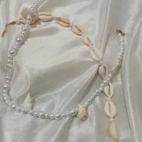 گردنبند صدف و مروارید