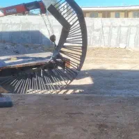 پله گرد فلزی و درب مدرن|خدمات پیشه و مهارت|رامسر, |دیوار