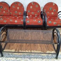 مبل فلزی سالم وتمیز