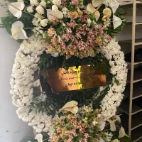 دو عدد تاج گل طبیعی تازه