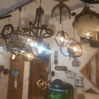 اویز تک مربع|لوستر و چراغ آویز|اصفهان, مصلی|دیوار