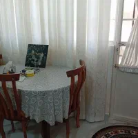 پرده حال پذیرایی پلیسه طرح جدید در حد نو