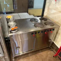 اجاق گاز برقی ۴ شعله تمام استیل|اجاق گاز و لوازم برقی پختوپز|تهران, امانیه|دیوار