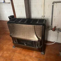 بخاری گازی طرح شومینه
