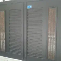 تعمیر درب حیاط پیلوت و سایبان استخر