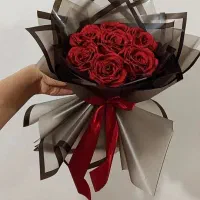 گل رز روبانی