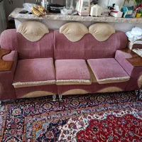 دست کامل مبل کارکرده.۷نفره با عسلی