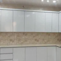 کابینت از پیش ساخته سفید براق|مصالح و تجهیزات ساختمان|کاشان, نوش آباد|دیوار