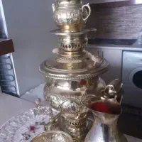 سماور برنجی 6 لیتری