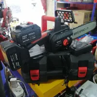 اره زنجیری بلند درختبر چوب بر شارژی نک تک|ابزارآلات|اصفهان, کشاورزی|دیوار