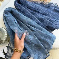 شال گلبرگ با تور وارداتی|لباس|زرین دشت (همدان), |دیوار