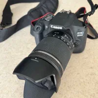 فروش دوربین Canon EOS 2000D + لنز Tamron 18-200mm