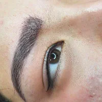 فیبروز به روش هیر استروک ،اکستنشن مژه  و تاتو بدن|خدمات آرایشگری و زیبایی|قزوین, |دیوار