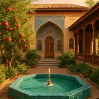 اجاره خانه قدیمی مرکز شهرنقنه روبرو کتابخانه مهدیه