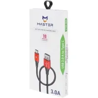 کابل شارژ USB به Type-C برند MASTER|لوازم جانبی موبایل و تبلت|تهران, توحید|دیوار
