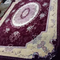 فروش دوعدد قالی شبیه هم ۹ متری جنس عالی
