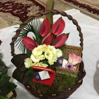 سبد گل های فانتزی برای تمام مناسبت ها|گل و گیاه طبیعی|شاهینشهر, عطار|دیوار