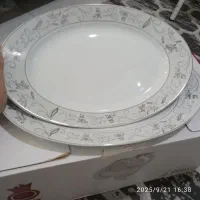 سرویس پذیرایی چینی زرین اصل ۱۸نفره نو ظروف غذاخوری|ظروف سرو و پذیرایی|کرمانشاه, |دیوار