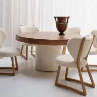 ا ناهار خوری شاینی،،میز و صندلی