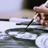 سفارش و اموزش سیاهقلم