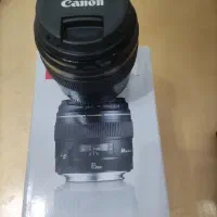 فروش لنز ef f1.8 85 و مانت کنان اصلی