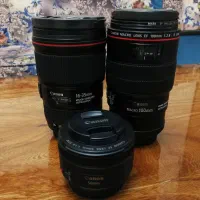 فورش فوری ( دوربین عکاسی+لنز+تجهیزات کامل)|دوربین عکاسی و فیلم‌برداری|فردیس, شهرک هفده شهریور|دیوار