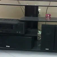 میز تلویزیون شیشه ای