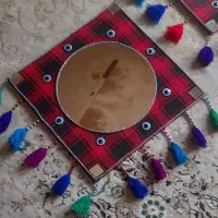آیینه سنتی وتز‌‌ئینی|صنایع دستی و سایر لوازم تزئینی|کوهدشت, |دیوار
