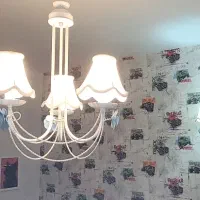 لوستر و دیوار کوب مدل گل رز