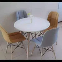 صندلی پایه چوب|میز و صندلی غذاخوری|جیرفت, |دیوار