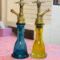 قلیان برنجی سنگین دو عدد