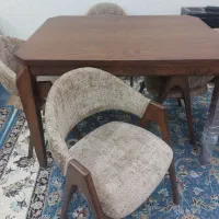 میز ناهار خوری چهار نفره|میز و صندلی غذاخوری|برازجان, |دیوار