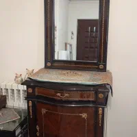 آینه و کنسول چوبی