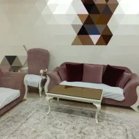 مبل  ناهار خوری هفت نفره در حد نو